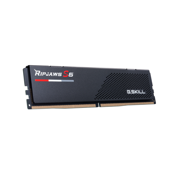 G.Skill Ripjaws S5 memoria 32 GB 2 x 16 GB DDR5 5600 MHz (G.Skill DDR5 RAM 32GB [2x16GB Dual-Kit] PC5600 CL36 32RS5K Ripjaws S5 black [Intel optimiert])