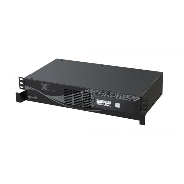Infosec X4 800 RM Plus gruppo di continuit [UPS] A linea interattiva 0,8 kVA 480 W 6 presa[e] AC (X4 800 RM Plus - Warranty: 24M)