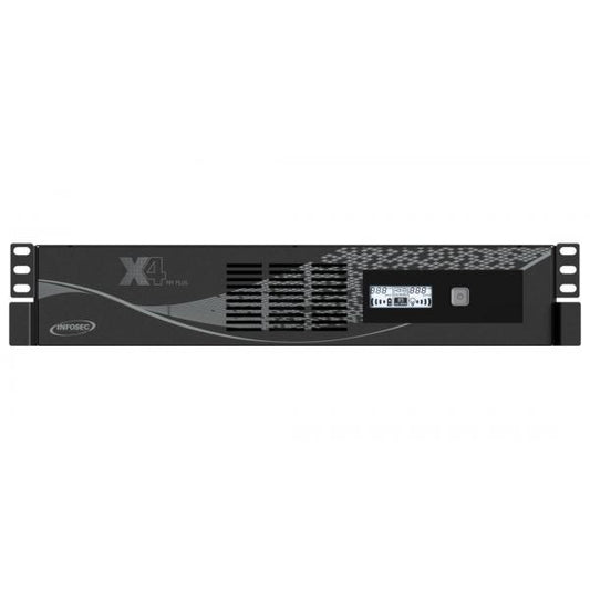 Infosec X4 800 RM Plus gruppo di continuit [UPS] A linea interattiva 0,8 kVA 480 W 6 presa[e] AC (X4 800 RM Plus - Warranty: 24M)