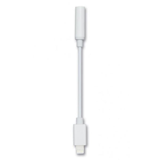 2GO 797294 cavo audio 0,1 m 3.5mm Lightning Bianco