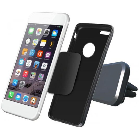 2GO 795466 supporto per personal communication Supporto passivo Telefono cellulare/smartphone Nero, Grigio