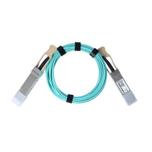BlueOptics JNP-40G-AOC-2M-BO cavo InfiniBand QSFP Colore acqua