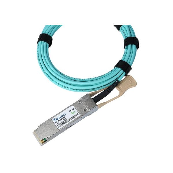 BlueOptics Q28-AOC-15M-PS-BO InfiniBand/fibre optic cable QSFP28 Colore acqua