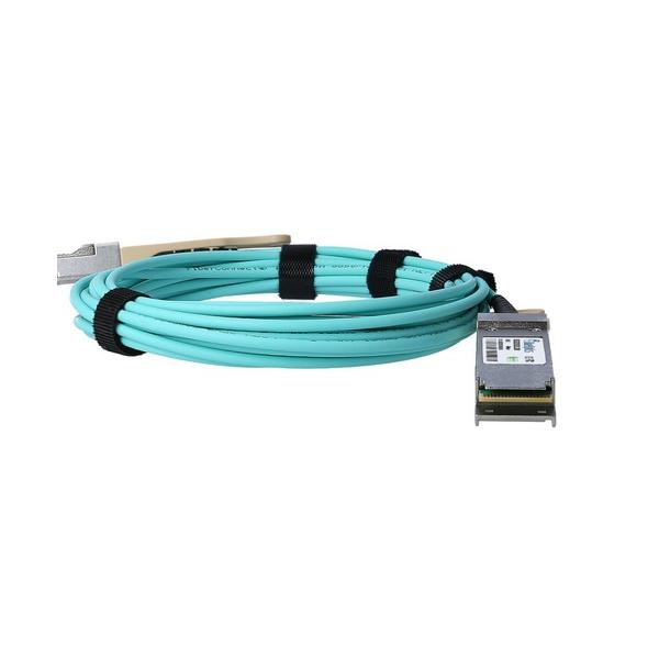 BlueOptics Q28-AOC-15M-PS-BO InfiniBand/fibre optic cable QSFP28 Colore acqua