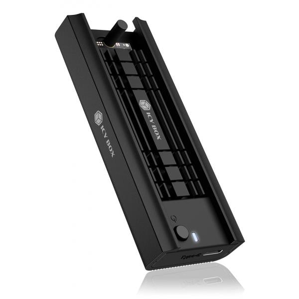 ICY BOX IB-180MC-C31 contenitore di unità di archiviazione Box esterno SSD Nero M.2