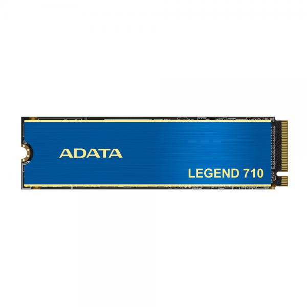 ADATA LEGEND 710 512 GB M.2 PCI Express 3.0 NVMe 3D NAND (Adata Legend 710 [ALEG-710-512GCS] 512GB NVMe SSD, M.2 Interface, PCIe Gen3, 2280, Read 2400MB/s, Write 1600MB/s, Heatsink, 3 Year Warranty)