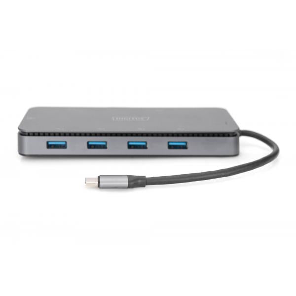 Digitus Docking station a 11 porte USB-C con SSD Enclosure