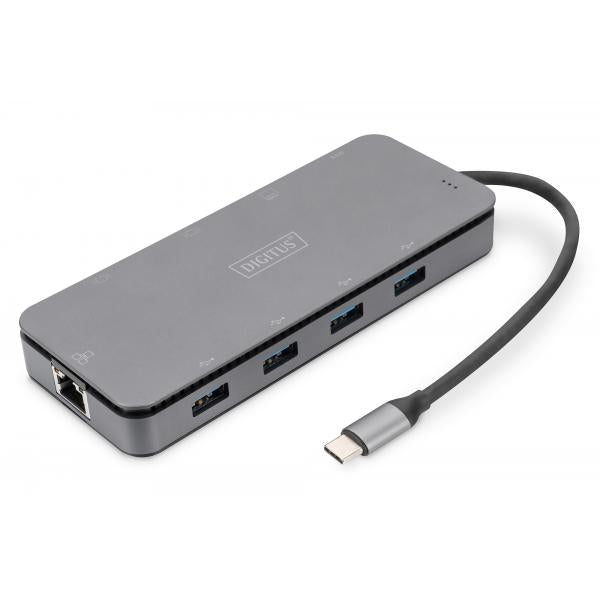 Digitus Docking station a 11 porte USB-C con SSD Enclosure