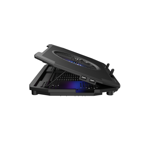 GENESIS Oxid 850 base di raffreddamento per laptop 43,9 cm [17.3] 2500 Giri/min Nero (Genesis Laptop Cooling Pad OXID 850 Bl)