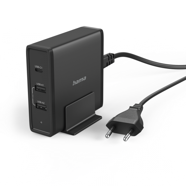 Hama 00200017 Caricabatterie per dispositivi mobili Nero Interno