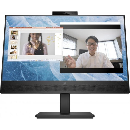 HP M24m Monitor PC 60,5 cm [23.8] 1920 x 1080 Pixel Full HD Nero (M24M [24] Conferencing - Monitor Computer Monitor - Warranty: 12M)
