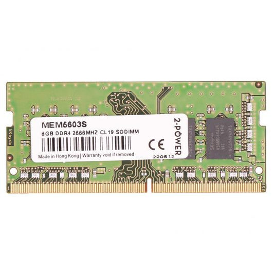 2-Power MEM5603S memoria 8 GB 1 x 8 GB DDR4 (8GB DDR4 2666MHz CL19 SODIMM)