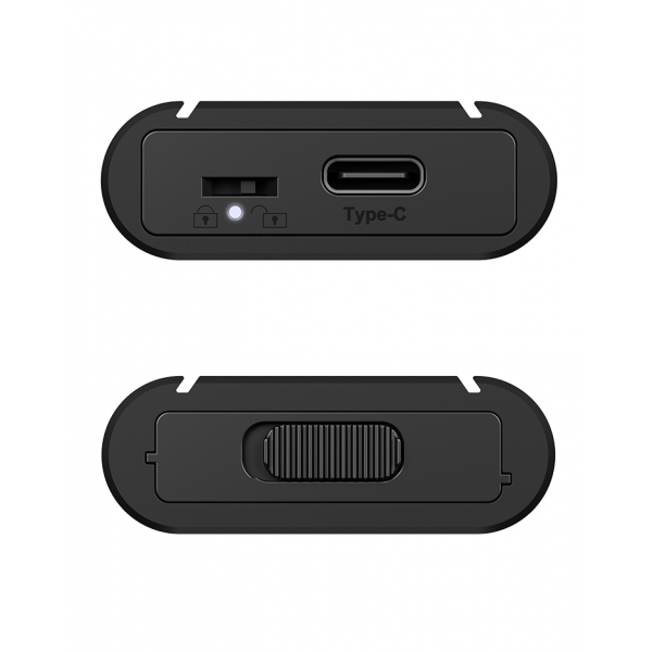 ICY BOX IB-1807MT-C31 contenitore di unità di archiviazione Box esterno SSD Nero M.2