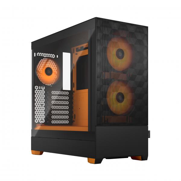 Fractal Design Pop Air Nero, Arancione
