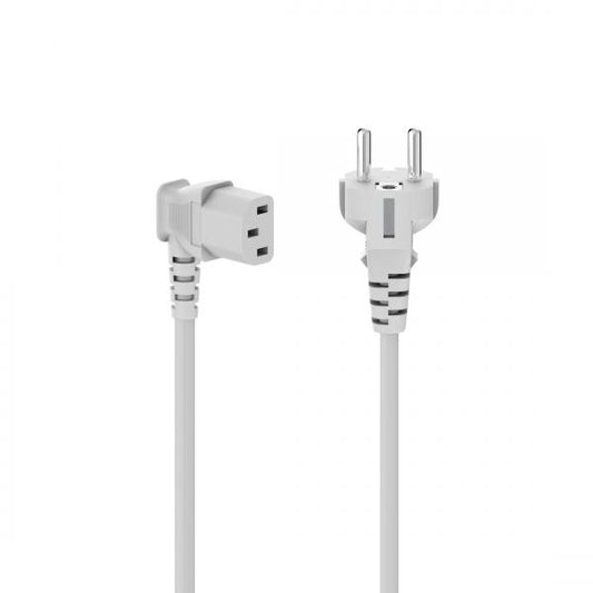 Hama 00223292 cavo di alimentazione Bianco 5 m 3-pin