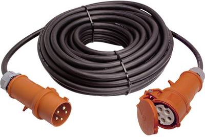 as - Schwabe 61205 Strom Verlngerungskabel 16 A Schwarz 5 m (61205)
