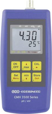 Greisinger GMH 3551 Kombi-Messgert pH-Wert, Redox (ORP), Temperatur (603926)