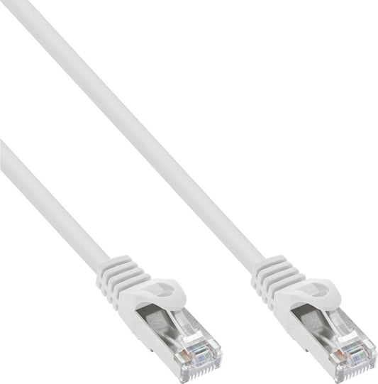 InLine 40er Bulk-Pack Patchkabel SF/UTP Cat.5e weiss 2m - Kabel - Netzwerk - Video/Analog - CAT 5e - SFTP - UTP - 2 m (B-72502W)