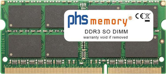 PHS-memory 16GB RAM Speicher fr Asus X456UF-WX027D DDR3 SO DIMM 1600MHz (SP195881)