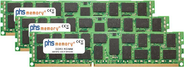 PHS-memory 24GB (3x8GB) Kit RAM Speicher fr Fujitsu Primergy RX200 S6 DDR3 RDIMM 1333MHz (SP153922)