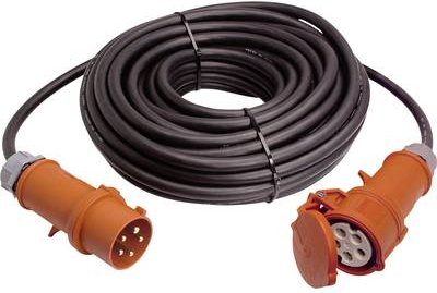as - Schwabe 61364 Strom Verlngerungskabel 16 A Schwarz 5 m (61364)
