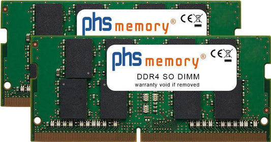PHS-memory 32GB (2x16GB) Kit RAM Speicher fr Apple iMac Core i5 3.1GHz 68,60cm (27") (5K, Early 2019) DDR4 SO DIMM 2666MHz PC4-2666V-S (SP296315)