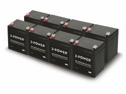 2-Power BUN0249A batteria UPS Acido piombo [VRLA] 12 V 5 Ah (Replacement Battery Kit [Cells Only])