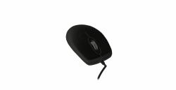 Active Key AK-PMJ1 mouse Ufficio Ambidestro USB tipo A Ottico 1000 DPI (^WASHABLE SCROLL WHEEL MOUSE)