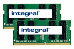 64GB [2x32GB] LAPTOP RAM MODULE DDR5 5600MTs PC5-44800 UNBUFFERED NON-ECC SODIMM 1.1V 2GX8 CL46 INTEGRAL