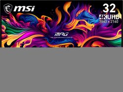 MSI MPG 321URX QD-OLED Monitor PC 80 cm [31.5] 3840 x 2160 Pixel 4K Ultra HD Nero (MSI 31.5 QD-OLED MON MPG 321URX QD-OLED)