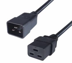 GroupGear 92-0375 cavo di alimentazione Nero 7 m Accoppiatore C20 Accoppiatore C19 (C20 PLUG TO C19 SOCKET)