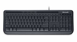 Incase Designed by Microsoft Wired Keyboard 600 tastiera Ufficio USB QWERTY Inglese US Nero (WIRED KEYBOARD 600 EN-EU LAYOUT - QWERTY BLACK UK LAYOUT) - Versione Tedesca