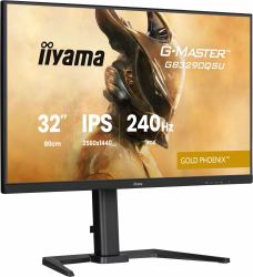 iiyama G-MASTER GB3290QSU-B1 Monitor PC 80 cm [31.5] 2560 x 1440 Pixel Quad HD LED Nero (GB3290QSU 80CM 31.5IN IPS - 2560X1440 16:9 1MS 400CD VGA DVI)