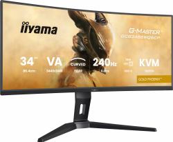 iiyama G-MASTER GCB3486WQSCP-B1 Monitor PC 86,4 cm [34] 3440 x 1440 Pixel UltraWide Quad HD Nero (iiyama G-MASTER GCB3486WQSCP-B1 computer monitor 86.4 cm [34'] 1440 x 3440 pixels 4K Ultra HD Black)