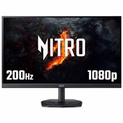 Acer KG1 UM.QX1EE.315 Monitor PC 60,5 cm [23.8] 1920 x 1080 Pixel Full HD Nero (Nitro KG241YX3bip 23.8 INCH VA 200Hz HDMI)