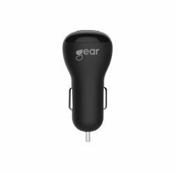 Gear 665007 Caricabatterie per dispositivi mobili Universale Nero Accendisigari Auto (GEAR Lader 12/24V 1xUSB 1A Sort)