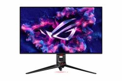 ASUS ROG Swift OLED PG32UCDMZ Monitor PC 80 cm [31.5] 3840 x 2160 Pixel 4K Ultra HD QD-OLED Nero (Asus 31.5 ROG Swift OLED 4K Gaming Monitor [PG32UCDMZ], QD-OLED, 3840 x 2160, 0.03ms, USB, 240Hz, Hea