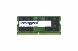 Integral SP016GBSVU480F02-IN memoria 16 GB 1 x 16 GB DDR5 (16GB LAPTOP RAM MODULE DDR5 4800MTs PC5-38400 UNBUFFERED NON-ECC SODIMM 1.1V 2GX8 CL40 INTEGRAL)