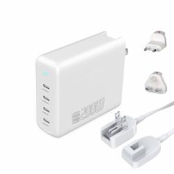 4smarts 545200 Caricabatterie per dispositivi mobili Computer portatile, Console portatile, Smartphone, Orologio intelligente, Tablet, Universale Bianco AC Ricarica rapida Interno (LADEGER. GAN FLEX