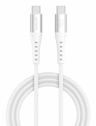 4smarts 541452 cavo USB 1,5 m USB C Bianco (USB-C KABEL PRIMECORD 60W 15M - WEI)