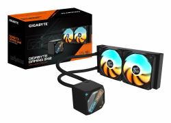 GIGABYTE GAMING 240 Dissipatore a Liquido per CPU - 2x120mm Ventole ARGB, meccanismo di bloccaggio a scorrimento, DAISY-CHAIN, Compatibile con Intel LGA 1851 e AMD AM5 (COOL CPU GIGABYTE GAMING 240)
