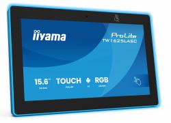 iiyama TW1625LASC-B3PNR espositore per sale riunioni 39,6 cm [15.6] 1920 x 1080 Pixel LED 802.11a, 802.11b, 802.11g, Wi-Fi 4 [802.11n], Wi-Fi 5 [802.11ac], Wi-Fi 6 [802.11ax] Nero Bluetooth (15,6 RGB