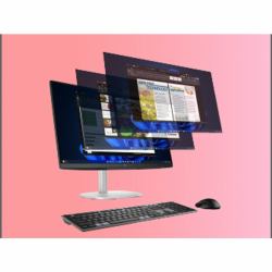 HP EliteStudio 8 All-in-One G1i 23.8 inch Desktop AI PC Wolf Pro Security Edition Intel Core Ultra 7 60,5 cm [23.8] 1920 x 1080 Pixel 24 GB DDR5-SDRAM Wi-Fi 7 [802.11be] (HP EliteStudio 8 G1i AI - Al