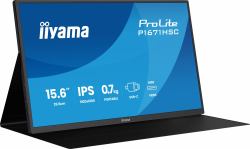 iiyama ProLite P1671HSC-B1 Monitor PC 39,6 cm [15.6] 1920 x 1080 Pixel Full HD LED Nero (iiyama ProLite P1671HSC-B1 - Monitor a LED - 15.6 - telaio aperto - 1920 x 1080 Full HD [1080p] @ 60 Hz - IPS