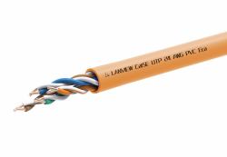 Lanview LVN122005 cavo di rete Arancione 305 m Cat5e U/UTP [UTP] (Cat5e U-UTP Network Cable - 4x2xAWG24 PVC orange 305m - Warranty: 300M)